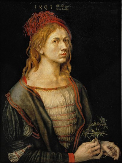 Self-Portrait, 1493. Artist: Dürer, Albrecht (1471-1528)