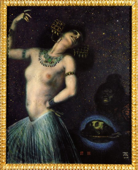 Salome, 1906. Artist: Stuck, Franz, Ritter von (1863-1928)