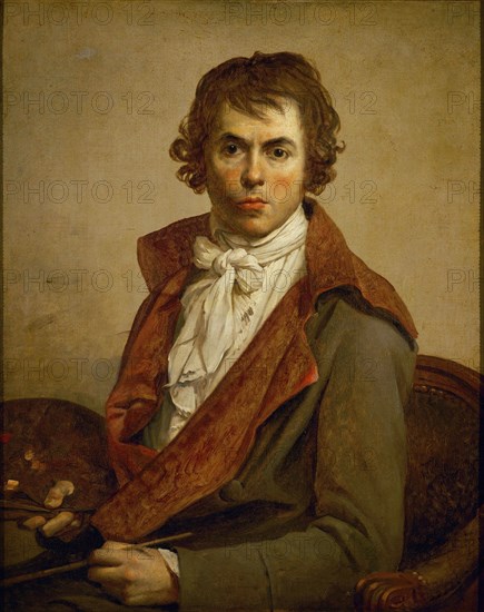 Self-Portrait, 1794. Artist: David, Jacques Louis (1748-1825)