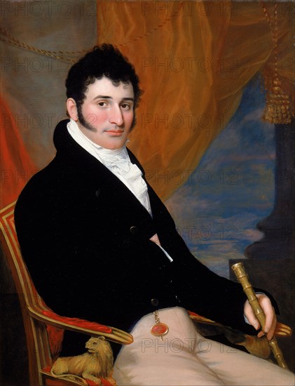 Portrait of Solomon Isaacs, ca 1813. Artist: Jarvis, John Wesley (1780-1840)