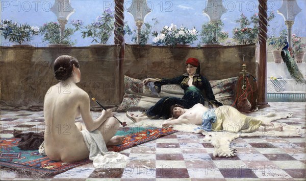 Turkish Women, 1893. Artist: Bredt, Ferdinand Max (1860-1921)