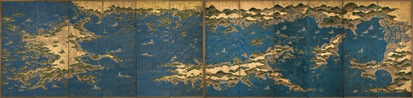 Seto Inland Sea, Second Half of the 17th cen.. Artist: Anonymous