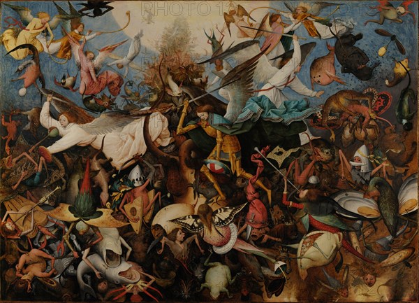 The Fall of the Rebel Angels, 1562. Artist: Bruegel (Brueghel), Pieter, the Elder (ca 1525-1569)