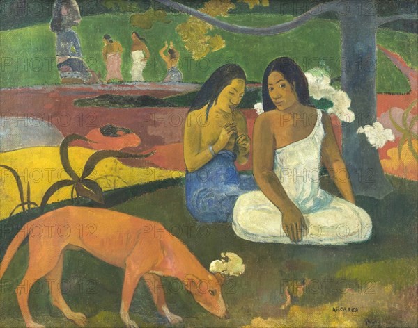 Arearea (Jokes), 1892. Artist: Gauguin, Paul Eugéne Henri (1848-1903)