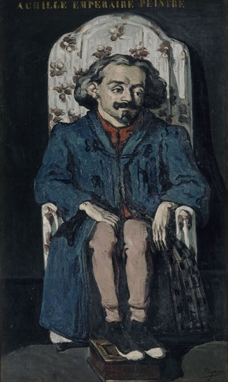 Achille Emperaire, 1867-1868. Artist: Cézanne, Paul (1839-1906)