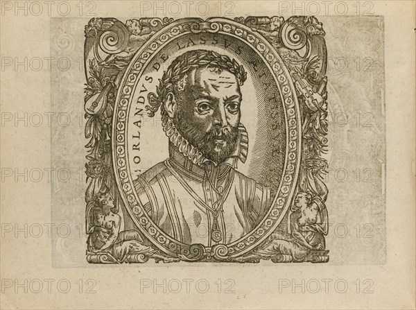 Portrait of the composer Roland de Lassus (1532-1594), 1560. Artist: Anonymous