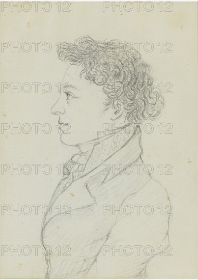 Franz Schubert (1797-1828), at the age of 17 years, ca 1814. Artist: Schober, Franz von (1796-1882)