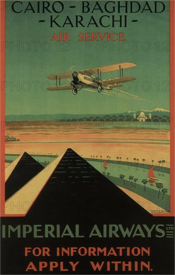 Imperial Airways, 1926. Artist: Dickson, Charles C. (active 1920s)