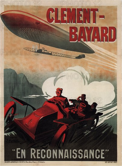 Clément-Bayard, 1915. Artist: Montaut, Ernest (1879-1909)