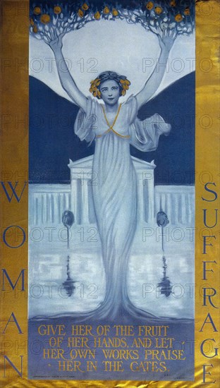 Woman suffrage, c. 1905. Artist: Cary (Rumsey), Evelyn (1855-1924)