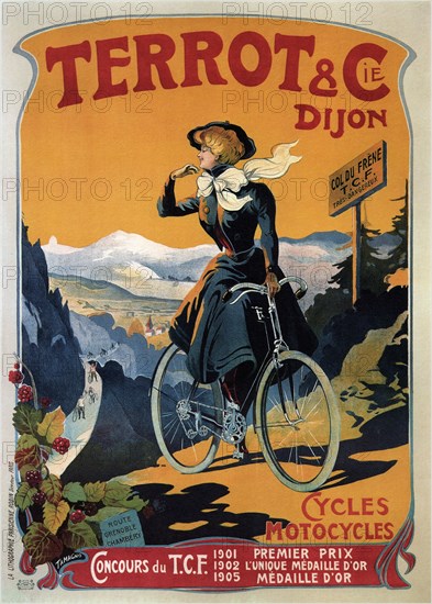 Cycles Terrot & Cie, 1905. Artist: Tamagno, Francisco (1851-1923)