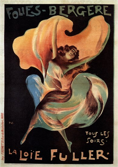 Folies Bergères, 1897. Artist: Paléologue (Paleologu), Jean de (1855-1942)