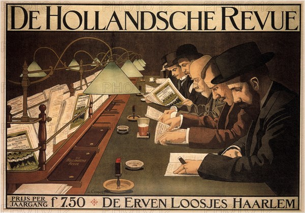 De Hollandsche Revue, 1899. Artist: Caspel, Johann Georg van (1870-1928)