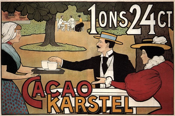 Cacao Karstel, 1897. Artist: Caspel, Johann Georg van (1870-1928)