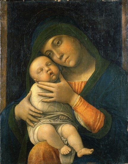 The Virgin and Child, 1490-1495. Artist: Mantegna, Andrea (1431-1506)