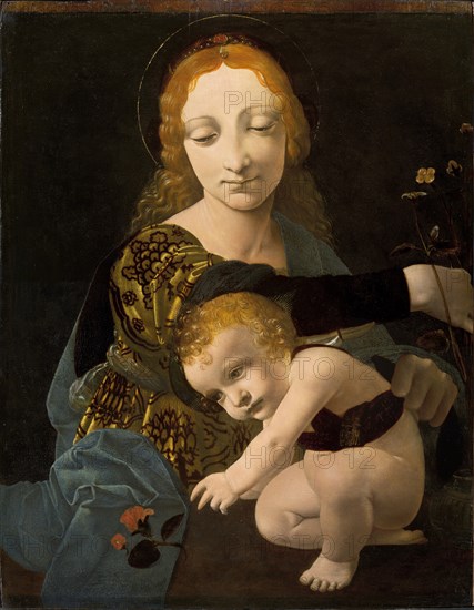 The Virgin and Child, 1480. Artist: Boltraffio, Giovanni Antonio (1467-1516)