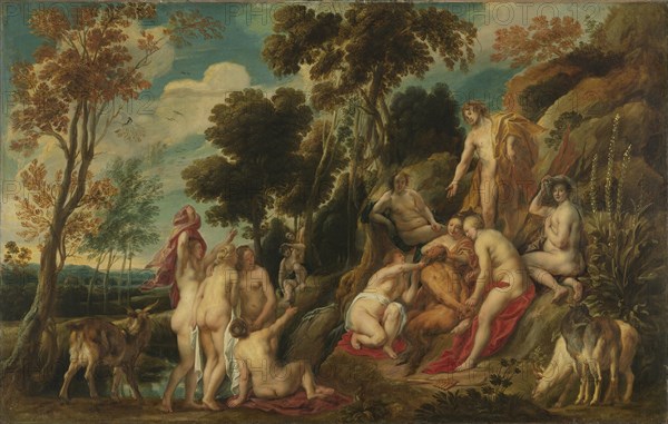 Marsyas ill-treated by the muses, 1630-1640. Artist: Jordaens, Jacob (1593-1678)