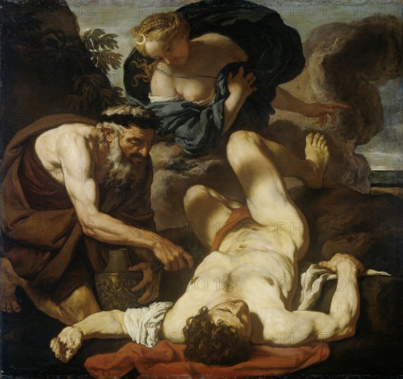 Selene and Endymion (The Death of Orion), 1660s-1670s. Artist: Loth, Johann Karl (1632-1698)