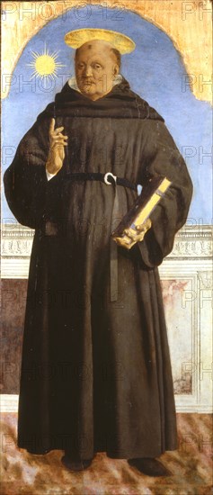 Saint Nicholas of Tolentino, 1454-1459. Artist: Piero della Francesca (ca 1415-1492)