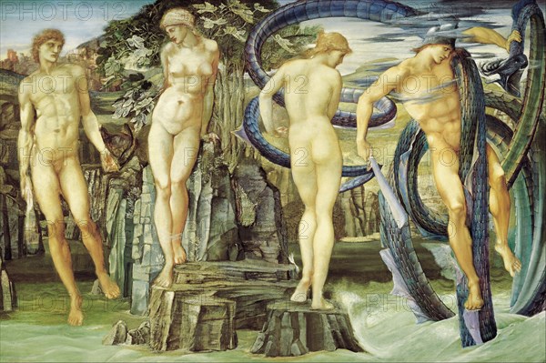 Perseus and Andromeda, 1876. Artist: Burne-Jones, Sir Edward Coley (1833-1898)