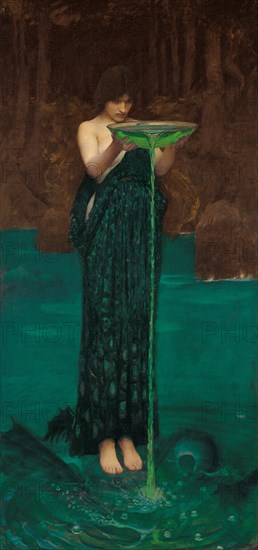 Circe Invidiosa, 1892. Artist: Waterhouse, John William (1849-1917)