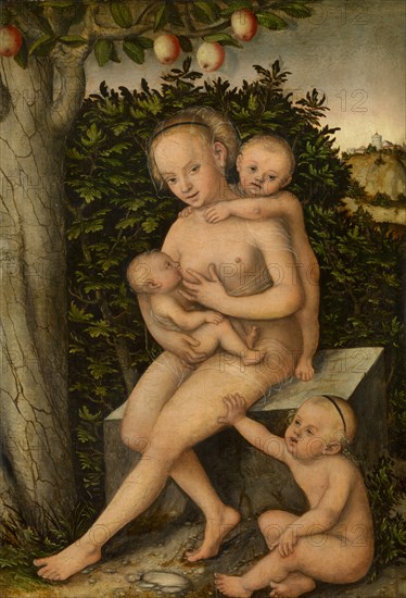 Charity, ca 1537. Artist: Cranach, Lucas, the Elder (1472-1553)