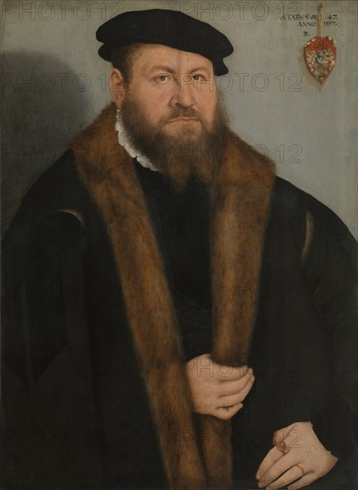 Portrait of a man, 1557. Artist: Cranach, Lucas, the Younger (1515-1586)