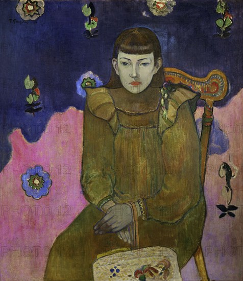 Portrait of Vaiite (Jeanne) Goupil, 1896. Artist: Gauguin, Paul Eugéne Henri (1848-1903)