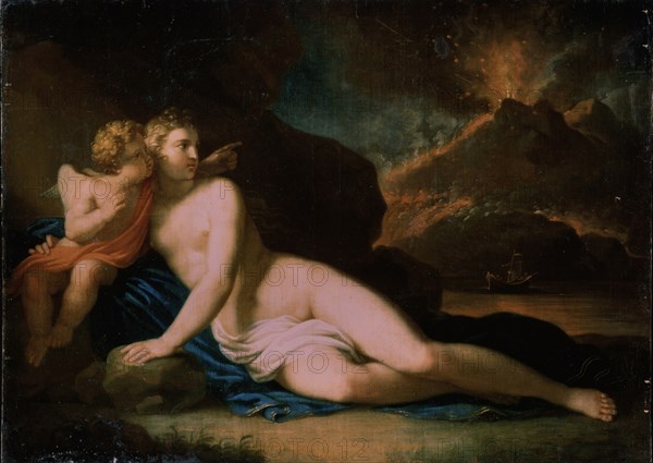 Venus and Cupid, 1804. Artist: Tischbein, Johann Friedrich August (1750-1812)