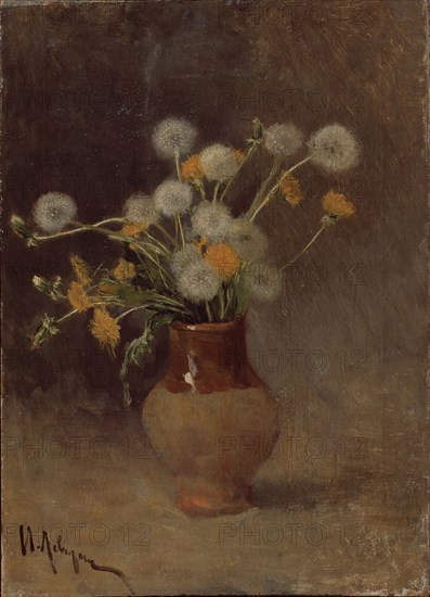 Dandelions, 1889. Artist: Levitan, Isaak Ilyich (1860-1900)