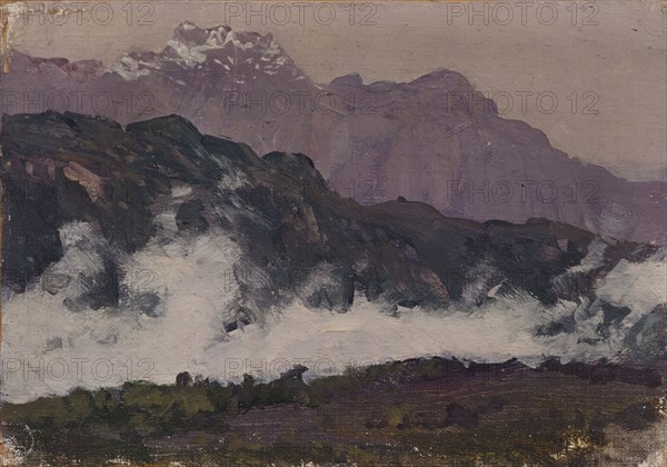 The Alps, 1897. Artist: Levitan, Isaak Ilyich (1860-1900)