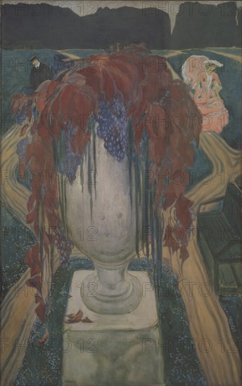 Autumn (A Vase), 1906. Artist: Bakst, Léon (1866-1924)