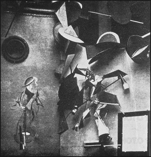 Vladimir Tatlin's design for the Café Pittoresque Artist: Anonymous