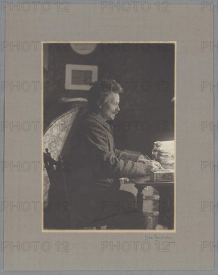 August Strindberg Artist: Jonn, Lina (1861-1896)