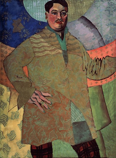 Self-portrait. Artist: Lentulov, Aristarkh Vasilyevich (1882-1943)