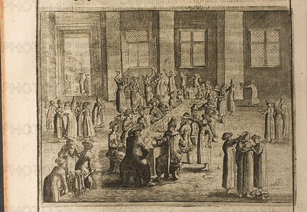 The Wedding (Illustration from Travels to the Great Duke of Muscovy and the King of Persia by Adam Artist: Rothgiesser, Christian Lorenzen (?-1659)