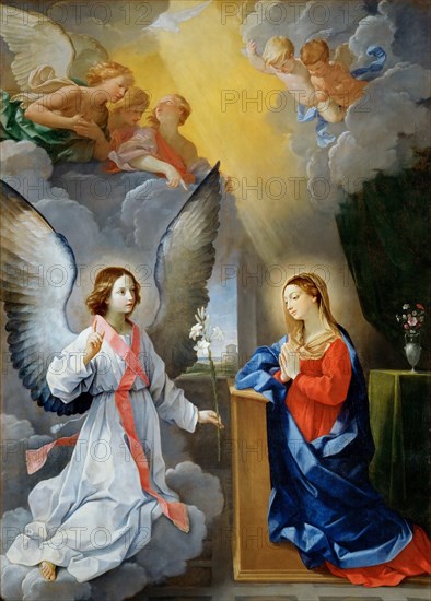 The Annunciation. Artist: Reni, Guido (1575-1642)