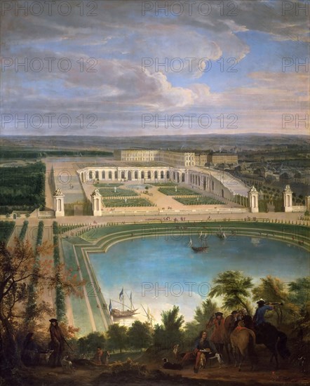 L'orangerie du château de Versailles. Artist: Martin, Jean-Baptiste (1659-1735)