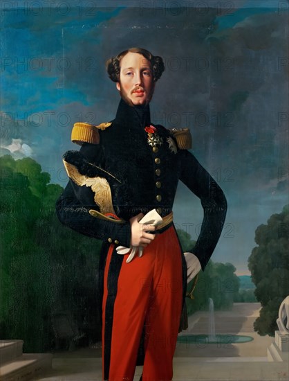 Prince Ferdinand Philippe, Duke of Orléans (1810-1842). Artist: Ingres, Jean Auguste Dominique (1780-1867)