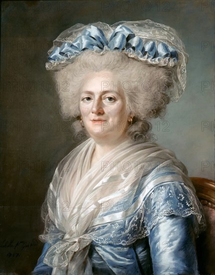 Marie Louise Thérèse Victoire of France (1733-1799). Artist: Labille-Guiard, Adélaïde (1749-1803)