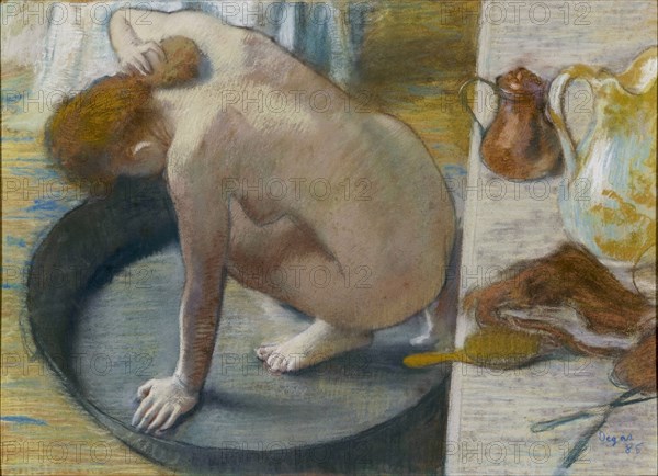 The tub. Artist: Degas, Edgar (1834-1917)