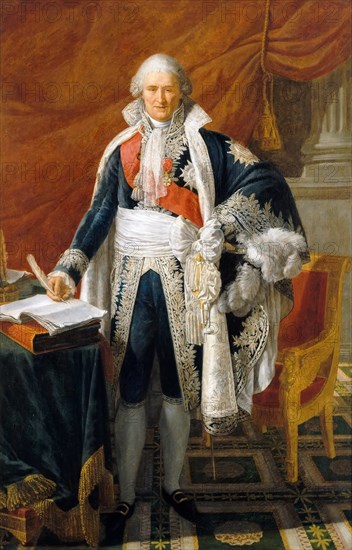 Portrait of Jean-Étienne-Marie Portalis (1749-1807). Artist: Gautherot, Claude (1769-1825)