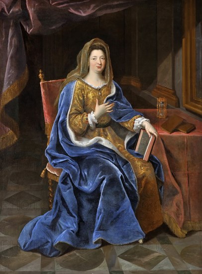 Françoise d'Aubigné, Marquise de Maintenon (1635-1719). Artist: Mignard, Pierre (1612-1695)