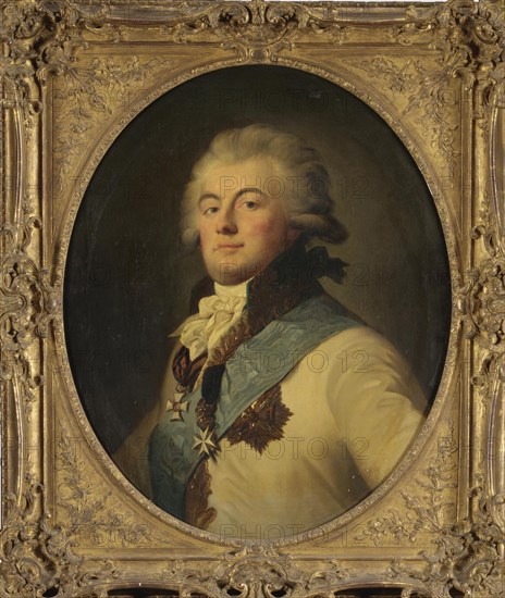 Portrait of Admiral July Litta (Giulio Renato de Litta Visconti Arese). Artist: Lampi, Johann-Baptist von, the Elder (1751-1830)
