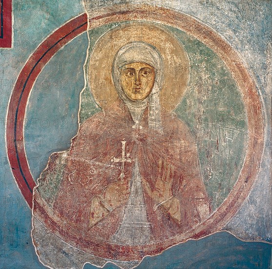 Saint Sophia. Artist: Ancient Russian frescos