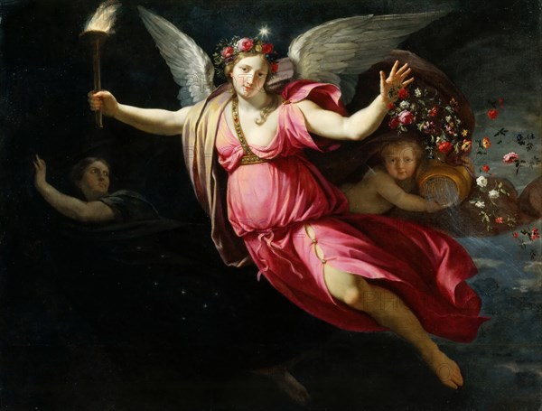 La Nuit et l'Aurore (Night and Dawn). Artist: Champaigne, Jean-Baptiste de (1631-1681)