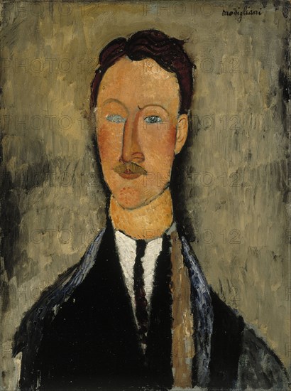 Portrait of Léopold Survage (1879-1968). Artist: Modigliani, Amedeo (1884-1920)