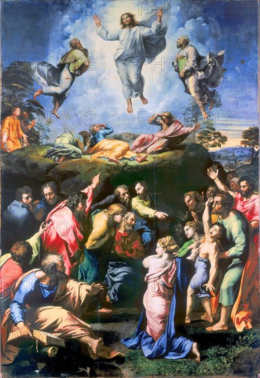 The Transfiguration of Christ. Artist: Raphael (1483-1520)