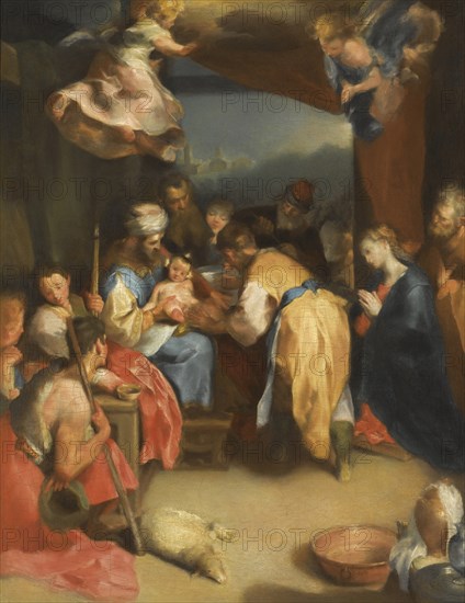 The circumcision of Christ. Artist: Barocci, Federigo (1528-1612)