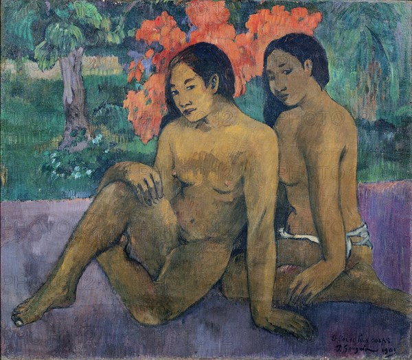 Et l'or de leur corps (Et l'or de leur corps). Artist: Gauguin, Paul Eugéne Henri (1848-1903)